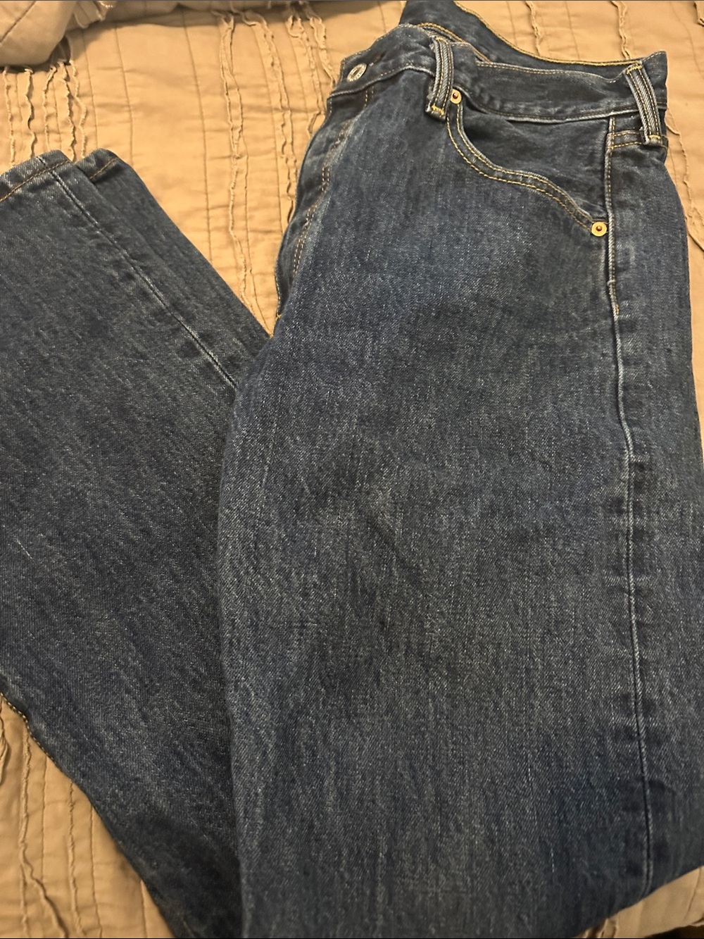 Levi's 501 buttonfly Dark Blue Men’s Jeans